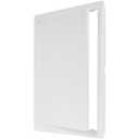 12" x 16" White Plastic Access Panel. Service Shaft Door Panel. Plumbing, Electricity, Heating, Alarm Wall Access Panel for Drywall. Bathroom Services Access Hole Cover. (12" x 16")