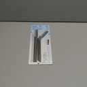 BIOSMART Reusable Stainless Steel Straw Set w/ Silicone Tips & 1 Cleaning Brush 5 Pack