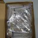 24 Pcs Hydraulic and Pneumatic Kit 10ml Plastic Syringe with 12 Pcs 20in Vinyl Handy Tubing for Science and Engineering Projects for Back to School Classrooms Scientific Labs