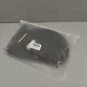 Spacious Nylon Crossbody Bag Bum Bag Handbags Wallets Purses Trendy Shoulder Bag for Women (Black)