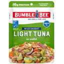 3 x Bumble Bee Chunk Light Tuna in Water, 2.5 oz Pouch (EXP 12/16/26)