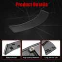FZJDSD Black Rear Right Side Fender Flare Molding Wheel Garnish 87742D3000 Compatible with Hyundai Tucson 2016-2021