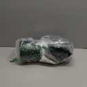 mDesign Plastic Floor Stand Toilet Paper Organizer with Cover, 3-Roll Space-Saving Tissue Storage for Bathroom - Fits Under Sink, Vanity, Shelf, in Cabinet, Corner - Aura Collection - Black (1 Pack)