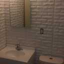 Art3d 19.7" x 19.7" (Pack of 12) Wall Panel Brick, White