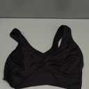 Hanes Women's Cozy Wireless Bra, Full-Coverage Pullover Bra, Seamless T-Shirt Bra (3X-Large, Black)