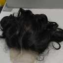 SOKU Short Wavy 13x6 Lace Front Synthetic Wigs for Black Women Bouncy Layered Curls 12 Inch Natural Black Pre Plucked Loose Wave Wig Glueless Ready to Wear