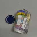 uxcell 12 Pcs Mason Jar Lids, Regular Mouth Plastic Lids with Silicone Rings, Food Storage Caps Jar Lids for Mason Canning Ball Jar