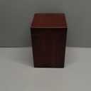 Wooden Cremation Urn for Human, Wood Handmade Engraved Decorative Box, Funeral Urns for Adult Male Female Burial or Memorial Keepsake, Urns for Ashes Men Women (1 Large)