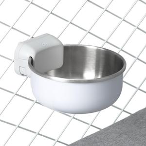 DIGGS Crate Bowl for Dogs - Clip on Pet Bowl for Water & Food - Puppy Training Necessities - Spill-Resistant, Universal Dog Crate Accessories (38oz.) (Pack of 1)