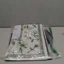 Green Printed Mahjong Mat (31.5x31.5) with Black Carrying Bag, Anti-Slip, Noise-Reducing, Mahjong Table Mat for Mah-jongg,Poker, Board Games, Dominoes, and Card