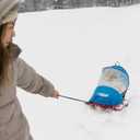 Pelican Baby Sled Deluxe with Weather Shield - Toddler Sled for Snow, Durable for Winter Sledding - Ages up to 24 Months