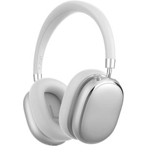 T-Fun NC95 Hybrid Active Noise Cancelling Headphones with Knob Control, 65H Playtime Over Ear Headphones Wireless Bluetooth 5.3, App Control, Hi-Res Audio, Comfort Fit, Clear Calls for Travel/Workout (Silver) T-Fun NC95 Hybrid Active Noise Cancelling Headphones with Knob Control, 65H Playtime Over Ear Headphones Wireless Bluetooth 5.3, App Control, Hi-Res Audio, Comfort Fit, Clear Calls for Travel/Workout (Silver)