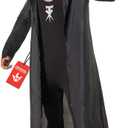 Morph The Undertaker Costume, WWE Undertakes Costume, WWE Costumes Adult, Halloween Costumes for Men (Large)
