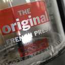 Bodum 34oz Brazil French Press Coffee Maker, HighHeat Borosilicate Glass, Black  Made in Portugal