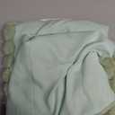 Woaboy Sage Green Throw Pillow Covers 20x20 Inch Set of 2 Decorative Couch Pillow Cases Soft Cozy Faux Rabbit Fur Velvet Back Modern Home Decor for Sofa Bedroom Livingroom