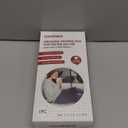 Portable Heating Pad with 5000mAh Battery Powered, 1.7LB Weighted Heat Pad Rechargeable for 1-3H Warmth Outdoor Travel, 3 Heat Settings, 12" x 16", Gray