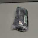 Under Armour Unisex Adult Essential No Show Socks (6-Pairs) (Large, (001) Black / Black / Castlerock)