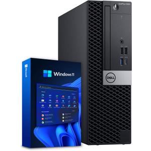 Dell Windows 11 Desktop Computer OptiPlex 5060 | Intel Core i5-8500 Six Core (4.3GHz Turbo) | 16GB DDR4 RAM | 500GB SSD Solid State + 1TB HDD | WiFi + Bluetooth | Home or Office PC 