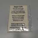 Christian Prayer Quilt with Cross Blessing - Fabric Sewing Project for Prayer Quilt Poem, A Meaningful Gift Suitable for Christians and Sewing Enthusiasts.