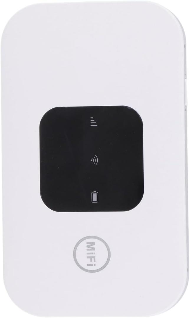 Unlocked 4G LTE Mobile WiFi Router with SIM Card Slot for Global Travel (Not for Americas Except) | 150Mbps Portable Hotspot Device, Mini Wireless Internet Modem for Camping, Vacation Homes