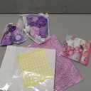 Wavwavw 43 PCS DIY Graduation Cap Decorations Kit, Grad Cap Decorations Included Faux Flowers 3D Butterfly Self Adhesive Rhinestones Stickers Alphabet Letter Stickers for 2026 Grad Party(Purple)