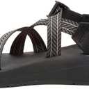 Chaco Women's Cushz Sandal (8, Frond Black)