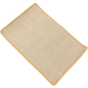Pet Scratching Mat Nonslip Cat Sleeping Pad Sisal Scratch Mat for Indoor Cats Multi-use Furniture Protector Options