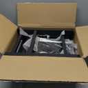 Brightown 34inch Firewood Rack Indoor with Log Carrier, Outdoor Wood Rack for Firewood,Fire Wood Storage with Kindling Hooks, Adjustable Pads, Heavy Duty Logs Holder for Fireplace Deck Outdoor, Black