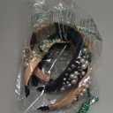 Ivyu Headbands - Knotted Pearl Diademas Para Mujer De Moda Hair Accessories Hairbands for Girls No Slip Fashion Cute Top Knot Headband Gift for Women Black Pink Gold