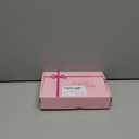 LOSMOEER Pink Wig with Bangs Short Wavy Wigs for Women Shoulder Length Curly Bob Wigs Heat Resistant Synthetic Wigs for Halloween Cosplay Daily Party Use (14 Inch)