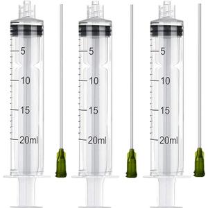 DISPOSABLE SYRINGE 20ML/CC 3 Packs