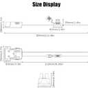 2 x 2 Pack Power Wheel Adapter for Milwaukee Battery Adapter 18V Power Wheels Battery Converter 12AWG Wire with Fuse Holder and 6PCS 30Amp Fuses for 18V Battery UIInosoo for DIY, RC Toys and Robotics