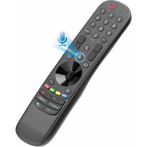 Replacement Remote for LG Magic Remote Control, Compatible with 2018-2022 LG Smart TVs | Voice Command & Air Mouse Pointer | for WebOS 3.5 to 22, ThinQ AI, MR22, MR21, MR20, MR19, MR18, MR650