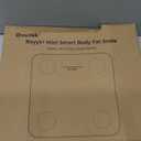 Ovutek Smart Scale for Body Weight, Digital Bathroom Scale BMI Weighing Body Fat Scale, Accurate Body Composition Scale Monitor for People's Health with Smartphone App, Compact Size, 400lb (White)