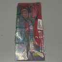 LIVINGO Premium Tailor Scissors Heavy Duty Multi-Purpose Titanium Coating Forged Stainless Steel Sewing Fabric Leather Dressmaking Comfort Grip Shears Professional Crafting (8.5 INCH) (Black/Red)