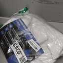 Encasa XO Ironing Board Cover and Pad 42"x14" - 4mm Felt Medium Iron Board Cover with Padding - Heat Resistant, Stain-Safe Dye, Non Slip Elastic Bungee Cord Tightening Iron Table Cover White