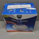 Vicks Warm Steam Vaporizer & Humidifier 1.5 Gallon Tank for Small and Medium Rooms, Night Light, Works with VapoPads and VapoSteam