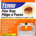 TERRO T231 Flea Trap Refills - Replacement Flea Trap Glue Boards,White, 3 Count (Pack of 1)