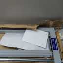 Vertical Paper Roll Dispenser and Cutter (R996), Made in USA Roll Holder