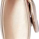 Jessica McClintock Women's Angel Satin Tuxedo Flap Evening Clutch | Satin, Tuxedo