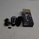 Braun Series 8 Electric Razor for Men, with 4+1 Shaving Elements & Precision Long Hair Trimmer, Close & Gentle Even on Dense Beards, Wet & Dry Electric Razor with 60min Runtime, 8517s Galvano Silver (5 Piece Set)