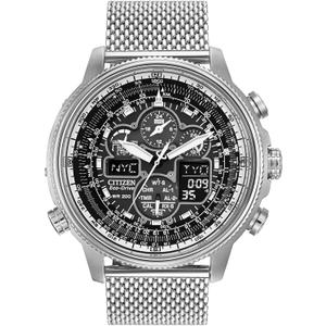 Citizen Men's Promaster Navihawk A-T Eco-Drive Pilot Watch, Atomic Timekeeping, Chronograph