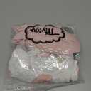 TILLYOU Changing Pad Cover Set in Soft Jersey Material, Contoured Pad for Babies,Elephant & Cloud, Pink, Size: 32*16*8 Inch