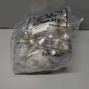 72 Pcs Christmas Ball Ornaments Bulk Champagne Gold Silver White Tree Ornaments 1.57/1.97/2.36 Inch Shatterproof Matte Glitter Xmas Baubles Assorted Elegant Christmas Decor for Xmas Tree Home