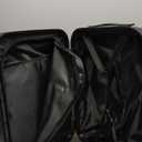 Carry On Luggage 22x14x9 Airline Approved, 20 Inch Hard Shell Carry On Luggage, Suitcase Carry-on Small Siutcase with Wheels (Black, 1PC)