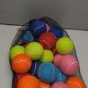 Swingers Squeaky Tennis Balls for Dog,2.5 inch Training Tennis Balls,Exercise Ball for Pet Dog with Mesh Carry Bag Easy to Transport (Multicolor, 24 Pack)