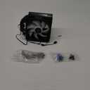 Thermalright Assassin Spirit 120 EVO Black CPU Cooler, 120mm PWM Quiet ARGB Fan, AGHP 4th Technology, Supports Intel LGA1700/1150/1151/1200, AMD AM4 AM5, Computer Cooler
