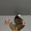 AISI HAIR 13x4 Ombre Blonde Straight Lace Front Wig for Women Synthetic Pre Plucked Blonde Glueless Wig With Baby Hair for Beginner Friendly 28inch