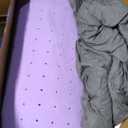 BDEUS Dual Layer 5 Inch Memory Foam Mattress Topper California King Size, 2 Inch Gel Memory Foam Plus 3 Inch 1450 GSM Down Alternative Quilted Pillow Top Mattress Pad Cover,Dark Gray