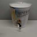 CreativeWare Bark Beverage Dispenser, 2.5 Gallon, Clear, (Pack of 1)